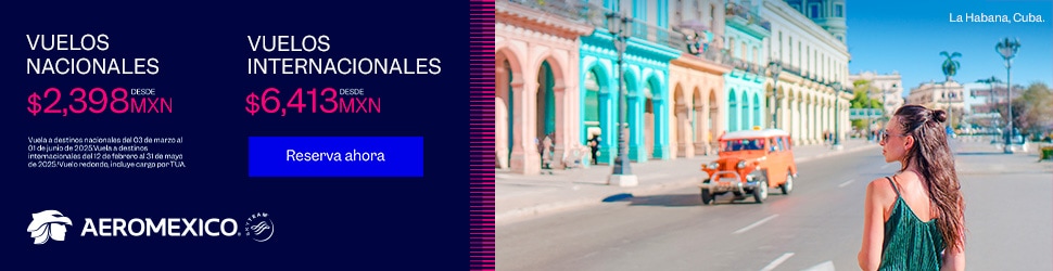 Oferta de vuelos aeromexico