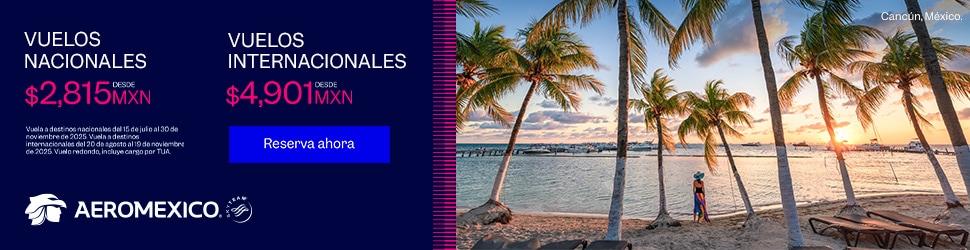 Oferta de vuelos aeromexico