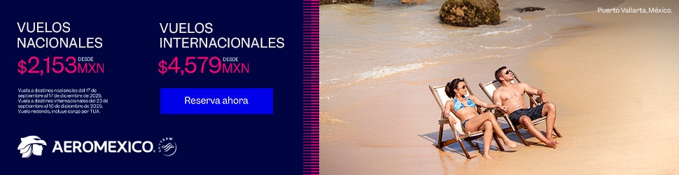 Oferta de vuelos aeromexico